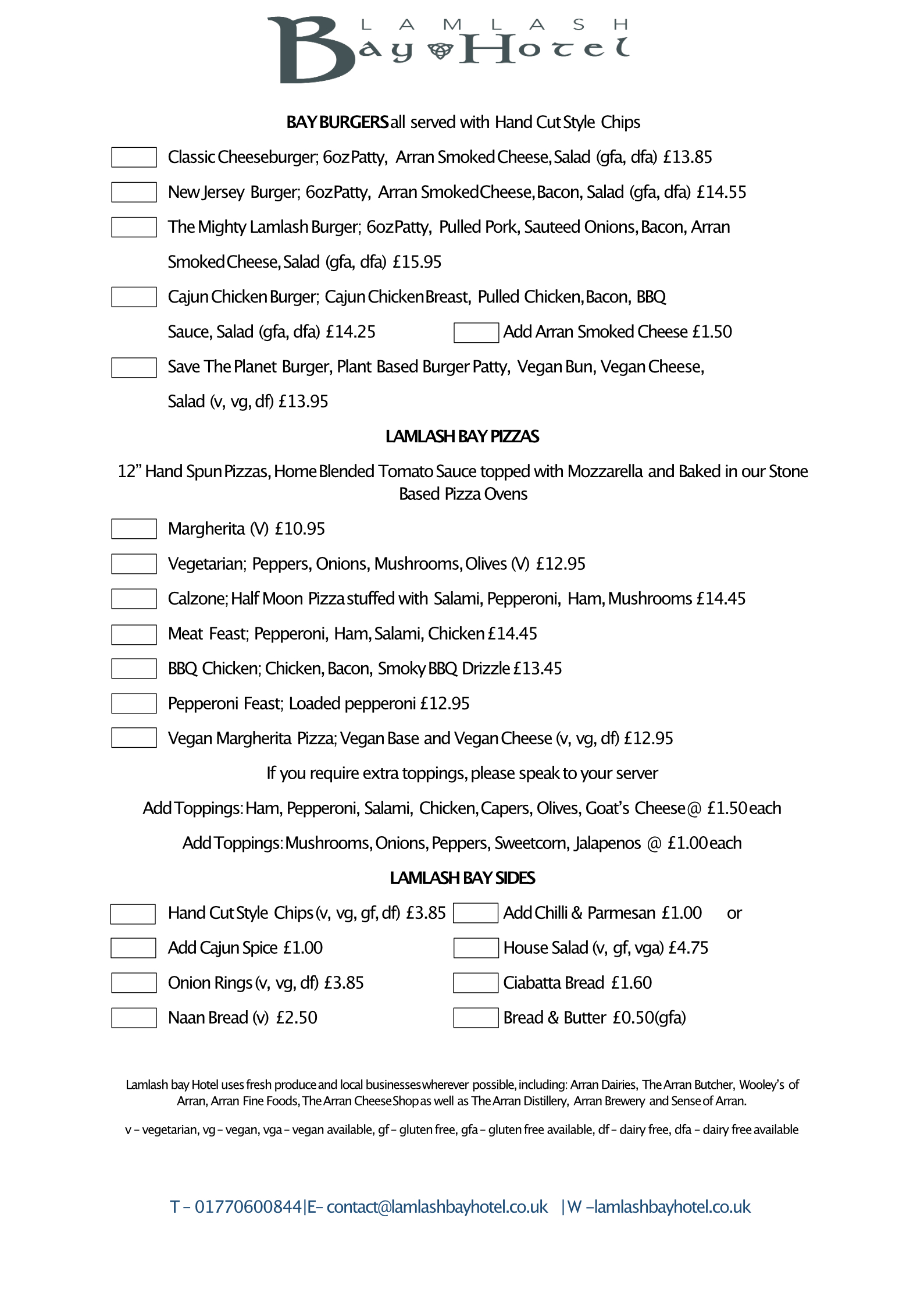 2021 Covid Main restaurant MenuPG2